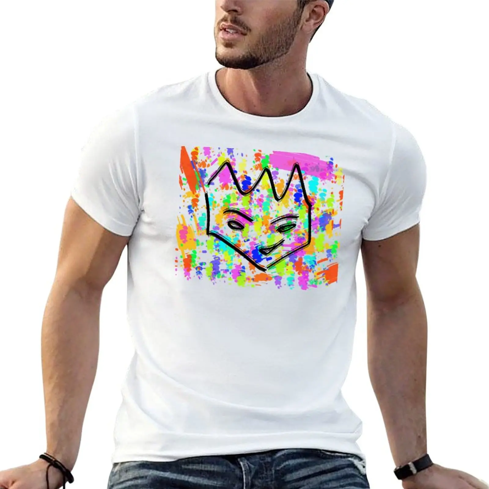 

Colored Trickster T-shirt customs quick drying funnys new edition workout shirts for men