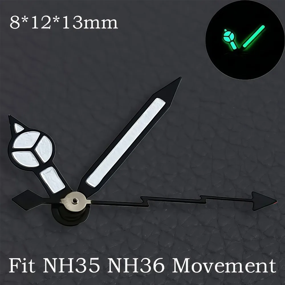 High Quality Green/Blue Super Luminous Watch Hands - Premium Watch Accessories Pointer