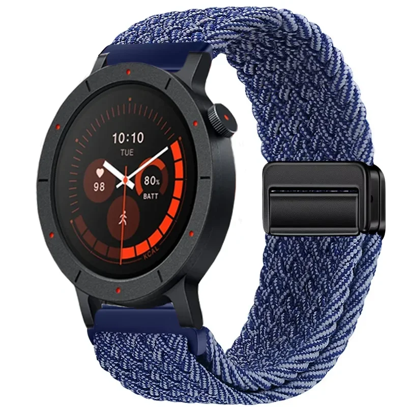 Premium Nylon Loop Watch Strap with Magnetic Closure - Universal Fit