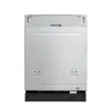 24" Stainless-Steel Panel-Ready Dishwasher 14 Place Settings 45 dB Energy Star Certified Slide-Out Racks Top Utensil Rack Quiet 1