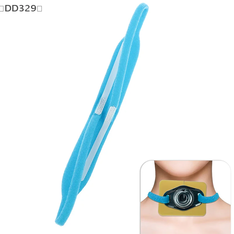 〔DD329〕Medical Tracheal Catheter Ultra-Soft Fixation Tracheotomy Tube Strap Sponge Neck Support Tracheostomy Fixed Belt Holder