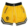 Basketball Capsule Corp Print Shorts Male Casual Mesh Fitness Short Trousers Breathable Five Points Pant Running Clothing 6