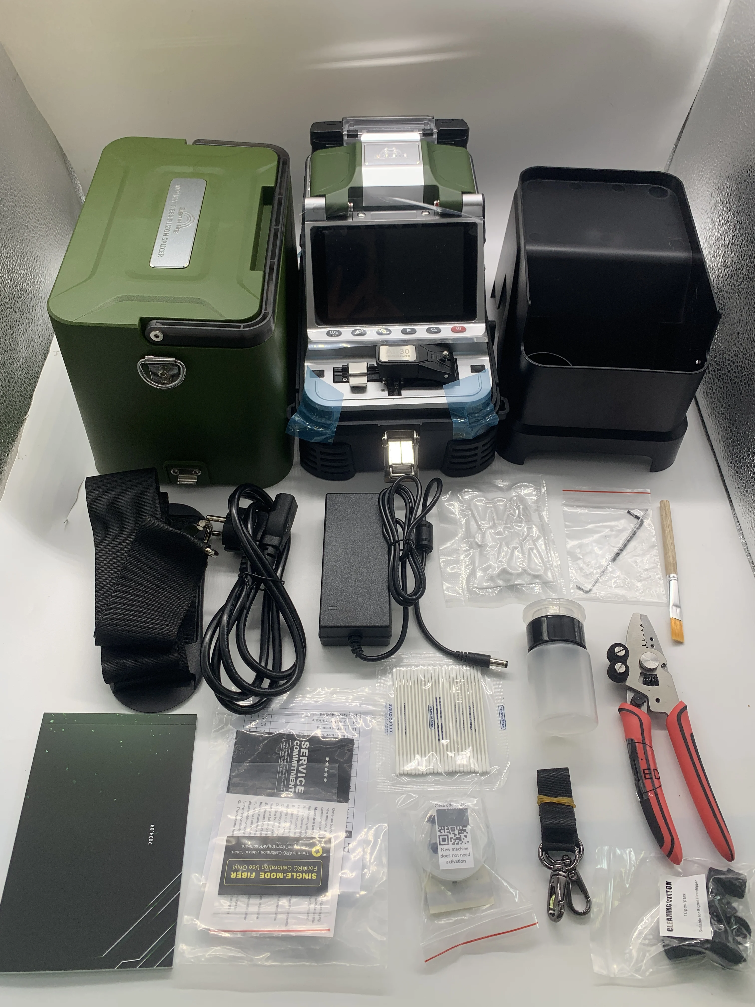 Signal fire AI30 fusion splicer Original 6 Motor With VFL OPM fiber optic splicing machine optical Fusion Splicer equipment AI20 - Image 6