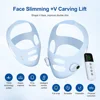 EMS Face Lifting Machine Chin Cheek Slimming Strap Facial Shaping Massager Double Chin Removal V Line Lift Belt Skin Care Tool 2