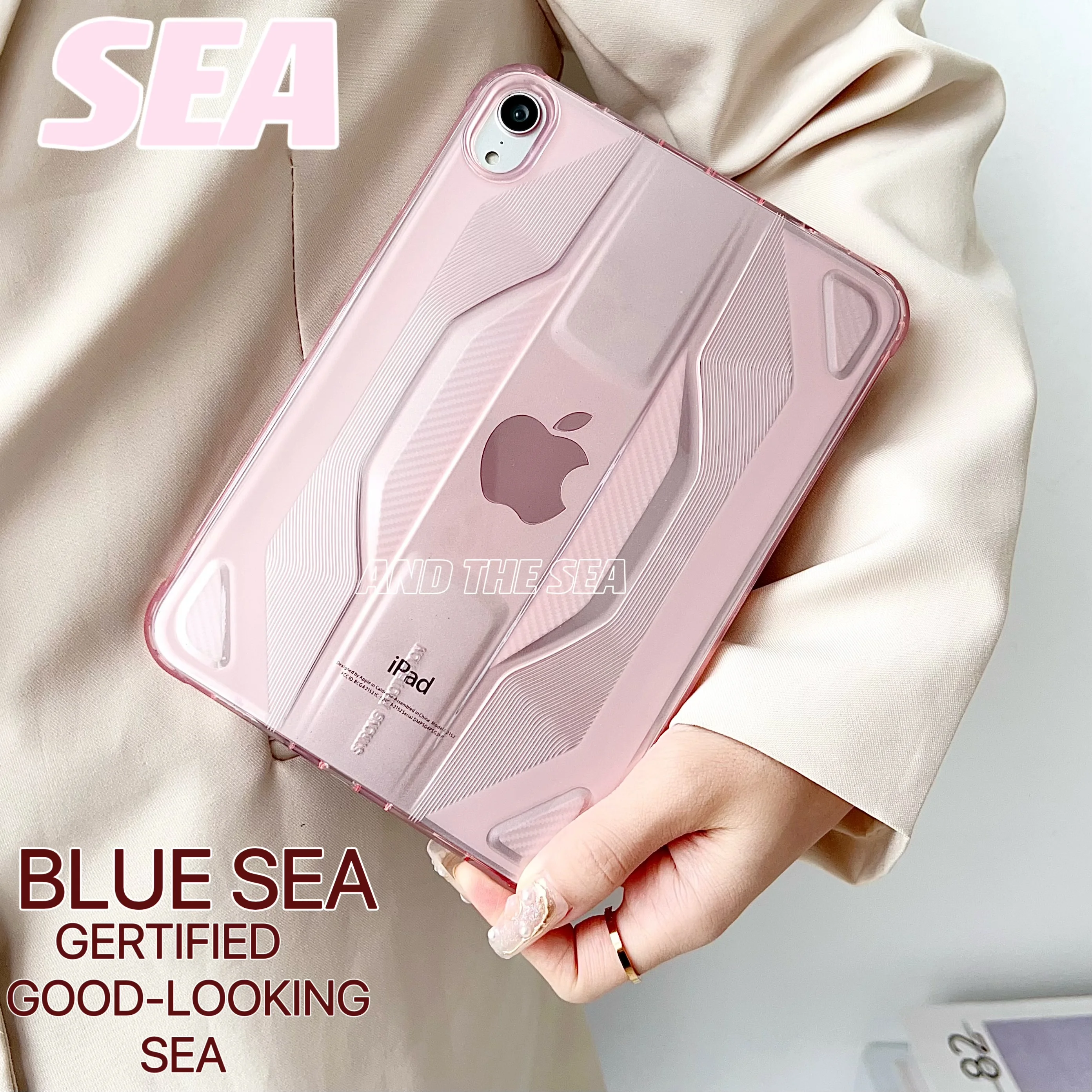 

Transparent For Ipad Pro 11 Case 2022 Candy Color Soft Tpu Cover For Ipad 10th Air5 4 10.9 Inch 9th 8th 7th 10.2 Mini 6 5 4 9.7