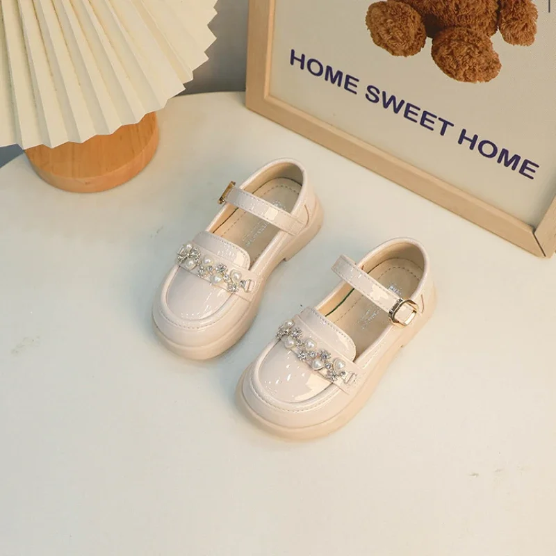 Leather Kids Mary Jane Shoes for Girls
