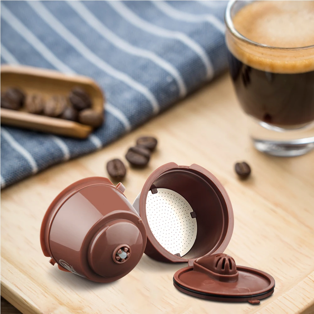 Icafilas-cápsulas Reutilizables Para Nescafé, Filtros De Café Dolce Gusto,  Taza Rellenable, Cestas Dolci Gusto - Filtros De Café - AliExpress