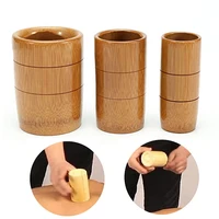 Bamboo cups for Traditional Chinese Cupping Set Body Therapy Cellulite Kit Carbonized Bamboo Suction Cups Acupuncture Massage 1