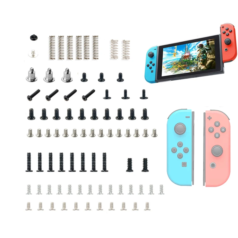 Comprehensive Screw Replacement & Repair Kit for Switch Console and Joycon Accessories