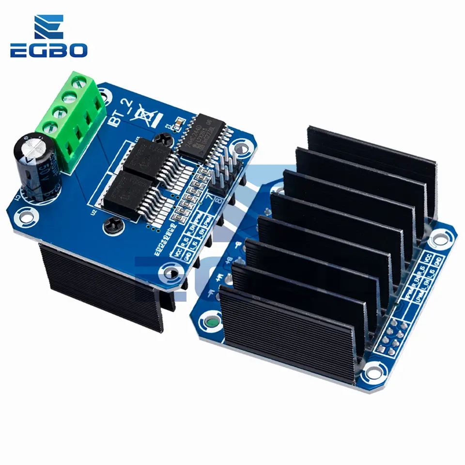 1~2PCS H-Bridge High-Power Motor Driver Module, DIY Smart Car Current Diagnostic for Arduino, Double BTS7960, 43A, EGBO image 5