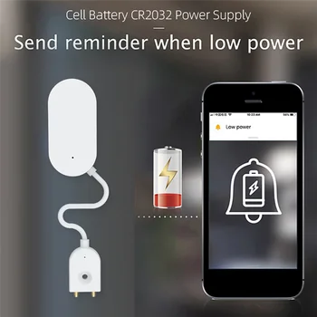 PHILE-Tuya Zigbee Leak Sensor Water Leakage Detector Leakage Sensor Water Sensor Prevent Water Leakage For Smart Home 1