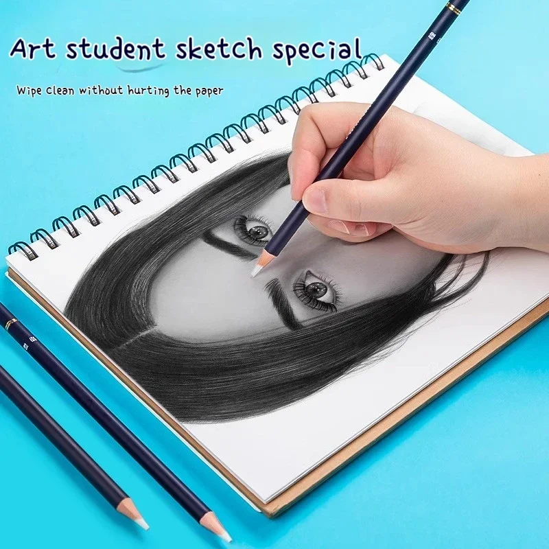 Precision Pencil-Shaped Erasers for Art and School Supplies