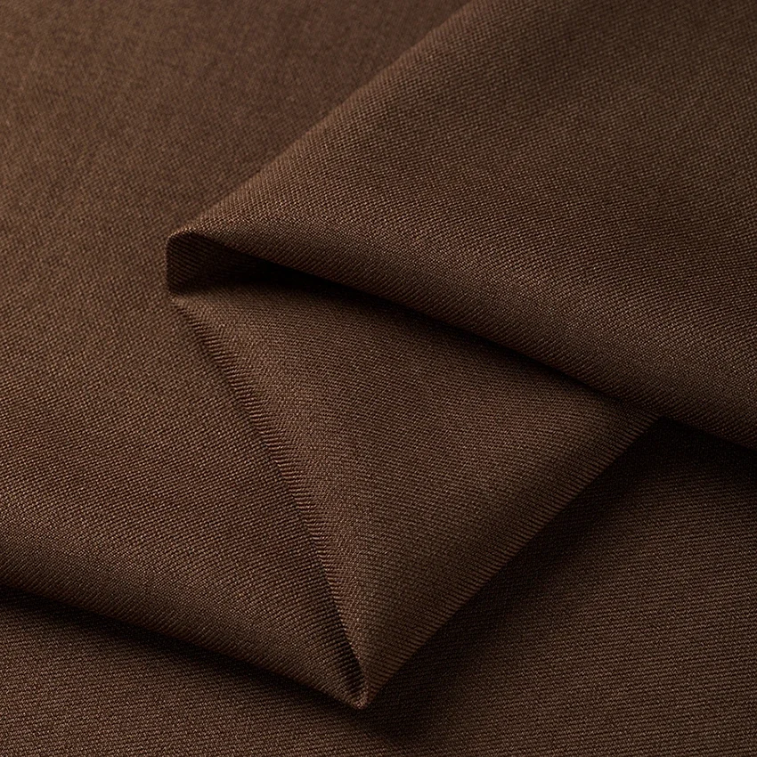 Micro Elastic Suit Fabric for Coats Skirts Dresses Sewing Anti-wrinkle Plain Comfortable Cloth Breathable