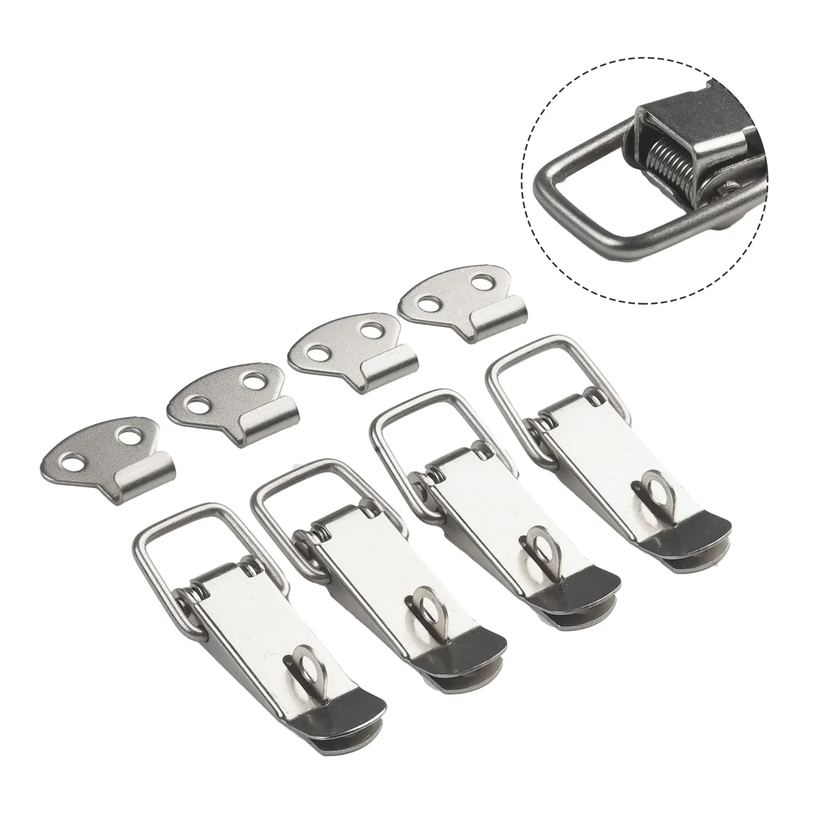 Spring Loaded Toggle Latches Clamp Clip Box Catch Hasps Stainless Steel furniture hardware,toggle latches,jewelry box hasps,decorative latches