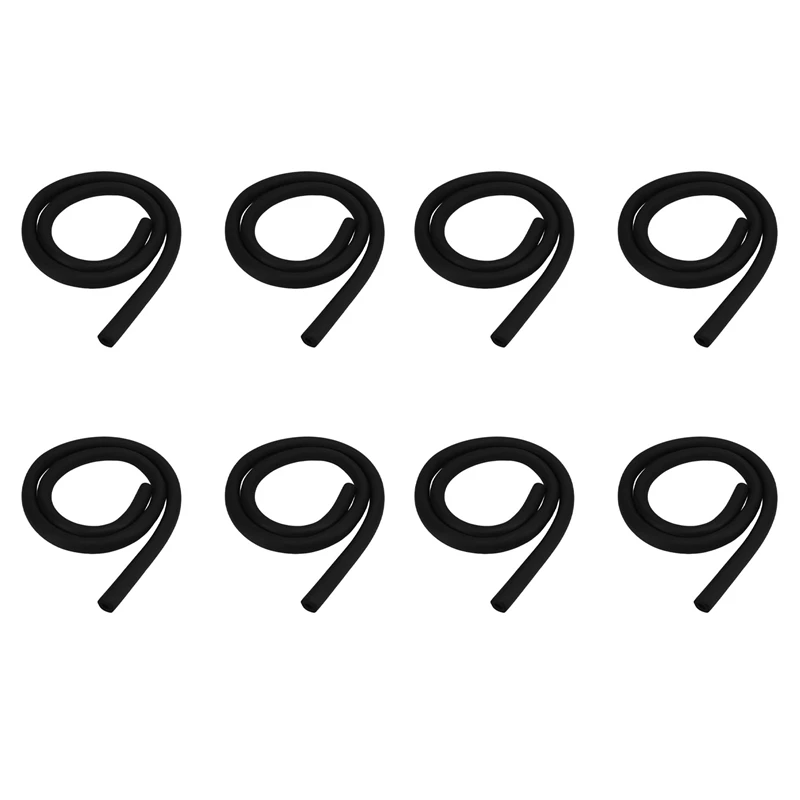 

8Pcs 1.7M Long 10Mm X 9Mm Air Conditioner Heat Insulation Pipe Black