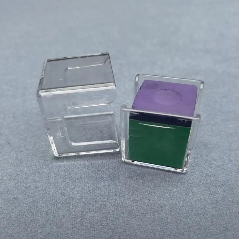 Acrylic Billiard Chalk Holder Moisture Proof Storage Box