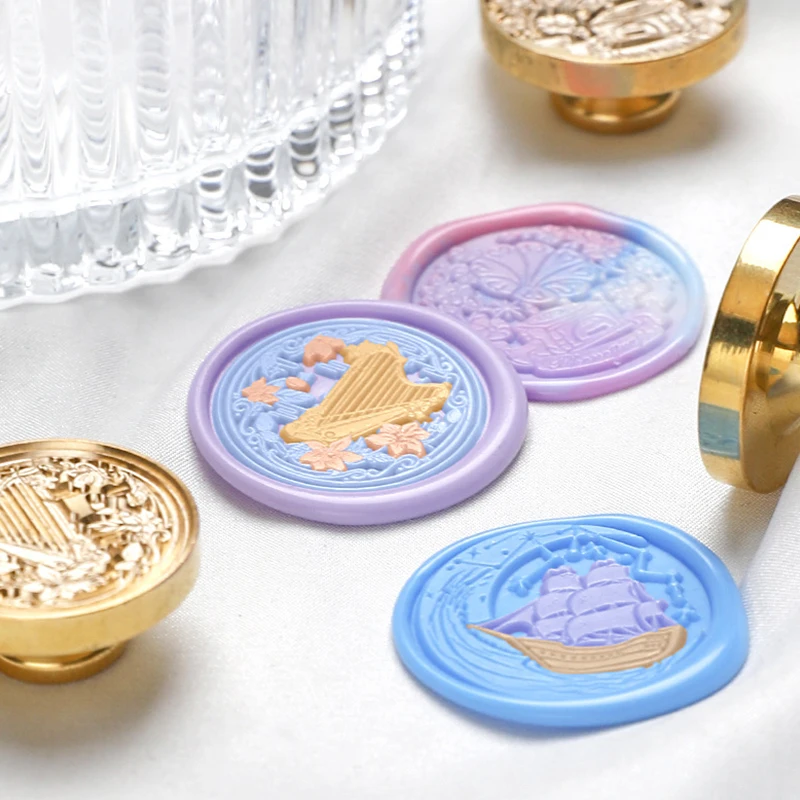 Sealing Wax Stamp Embossed Vintage Unicorn Wax Seal Stamp Head Scrapbooking Envelopes Wedding Invitations Gift Packaging