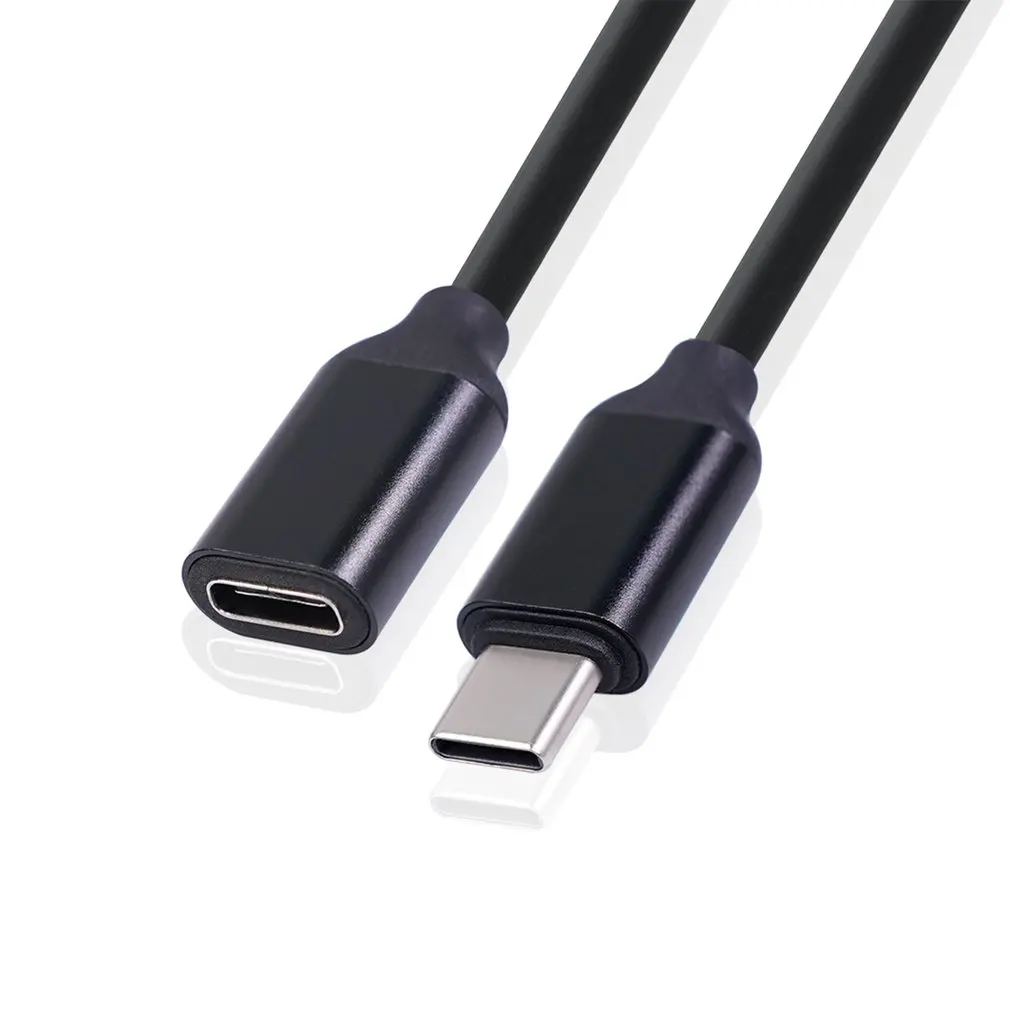 0.5/1/1.5m Extension Cable TypeC Male To Female Usb Connector
