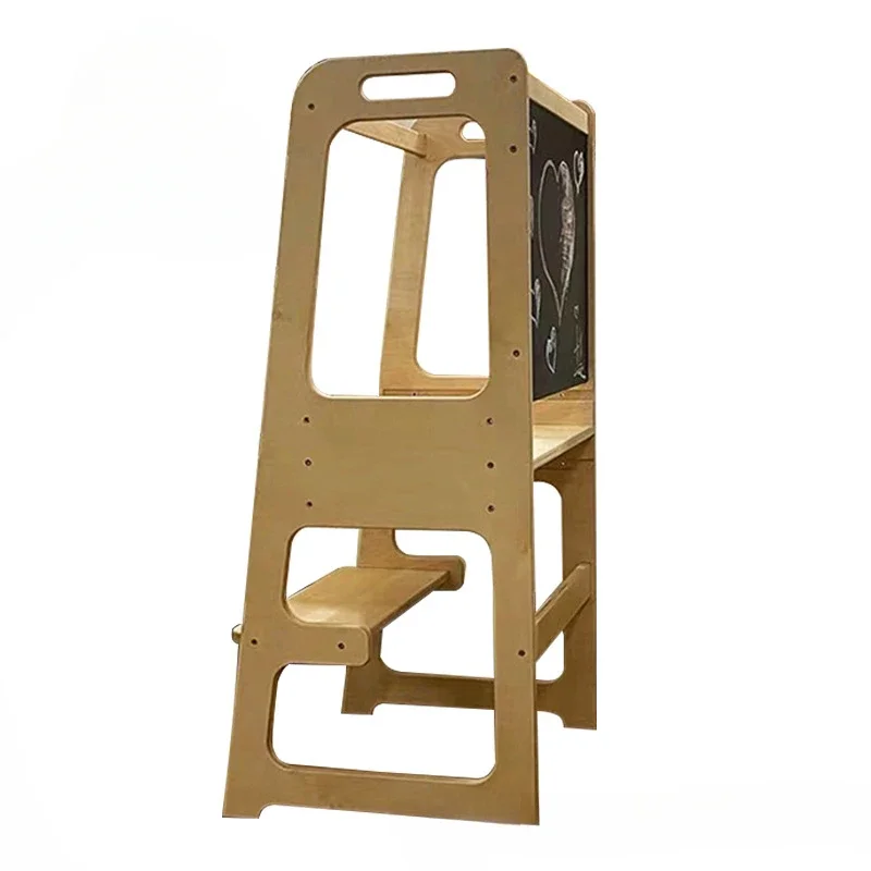 

Baby hand washing ladder Bai He learning tower infant child stair step pedal anti-slip stool mat feet raised ladder stool.