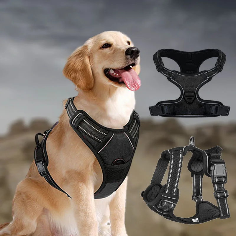 Adjustable Camera Harness Dog Camera Harness With Mount - Adjustable Vest For GoPro & Action Cameras On Medium/Large Dogs Harness Large Size Dog
