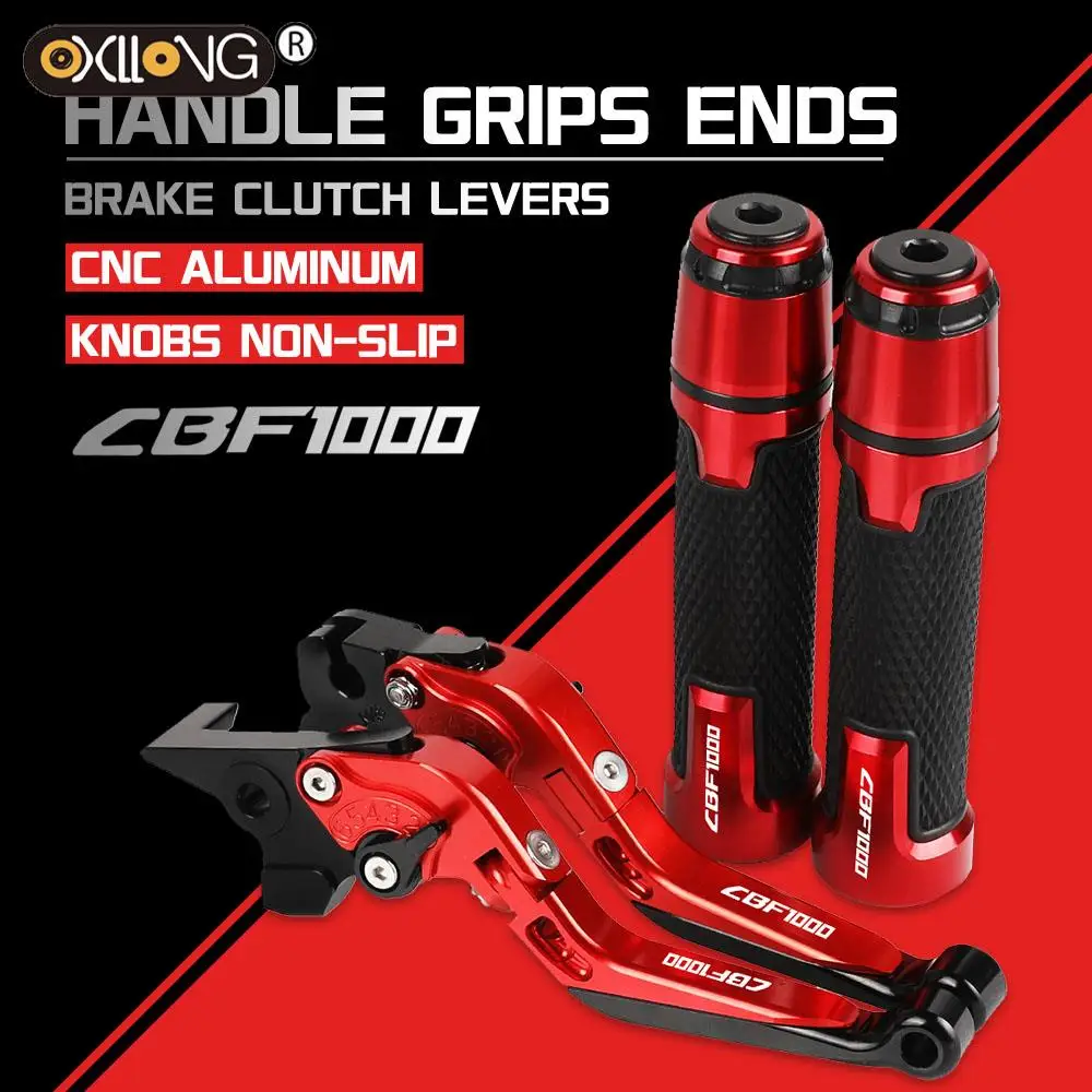 

CBF1000 2010-2013 Motorcycle CNC Brake Clutch Levers Handlebar knobs Handle Hand Grip Ends FOR HONDA CBF1000 2010 2012 2013