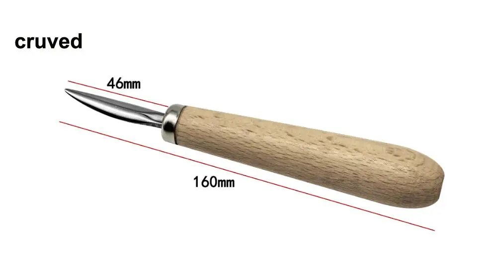 Goldsmith Jewelry Diamond Bezel Gemstone Setting Tool with Wooden Handle