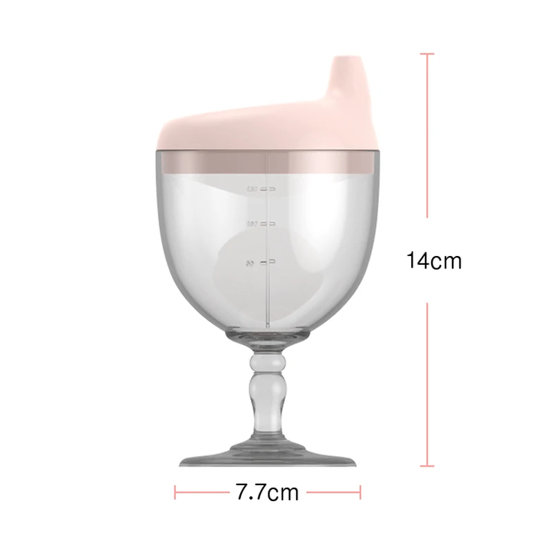 Baby Bottle Goblet Water Infant Cups With Duckbill Mouth Shape For Feeding Kids Training 150ML