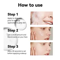 Moisturizing Facial Base Primer Hydrating Face Pre Makeup Gel Even Oil Control Skin Brightens Invisible Pores Facial Base Primer 2