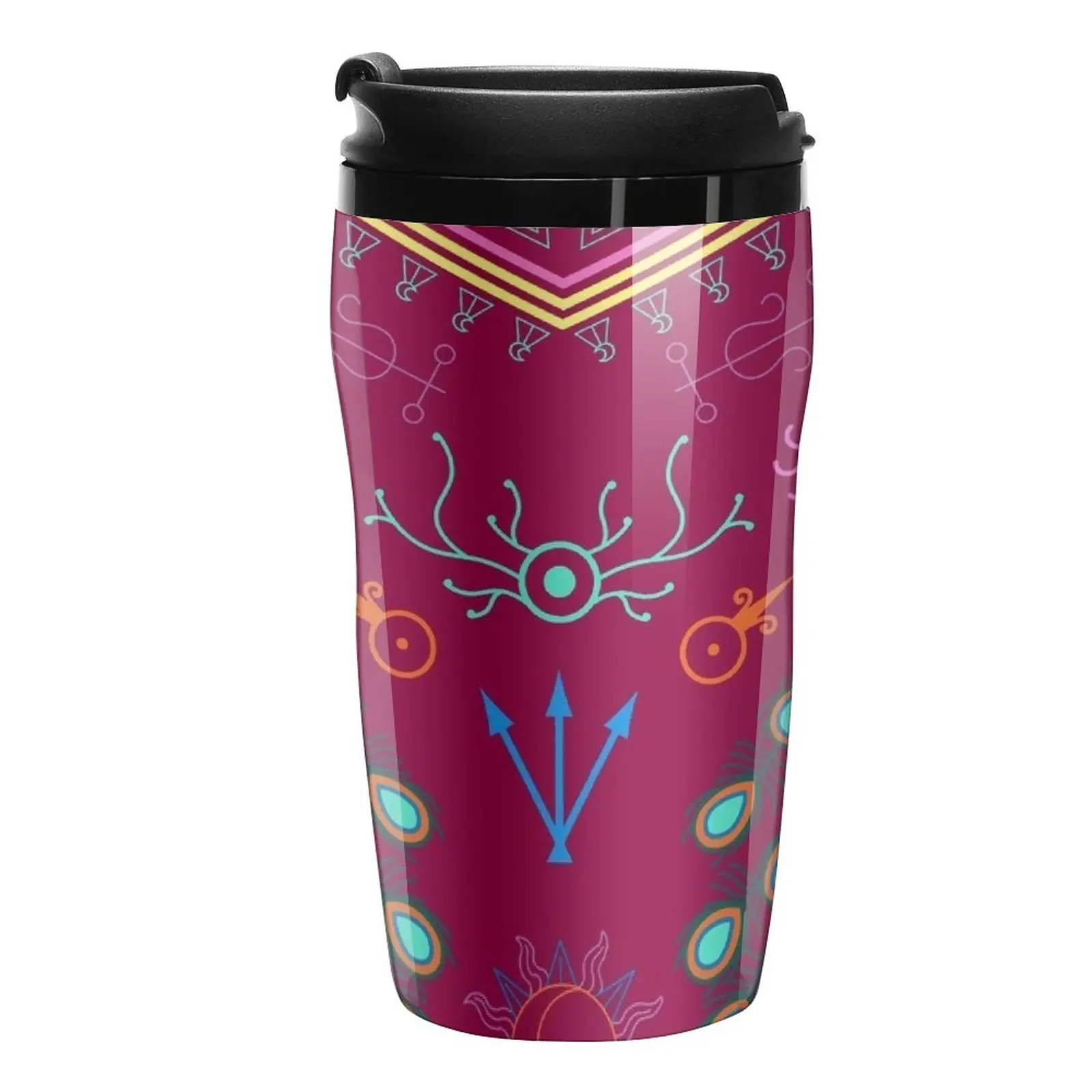 

New Mollymauk Tealeaf Inspired Print Travel Coffee Mug Breakfast Cups Espresso Coffee Cup Coffee Cup Sets Cups For Cafe