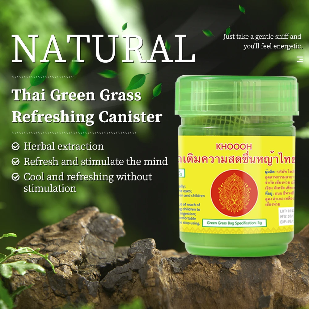 Nasal Inhaler Thai Herbal Inhalant Traditional Nose flow carsick refreshing Essences