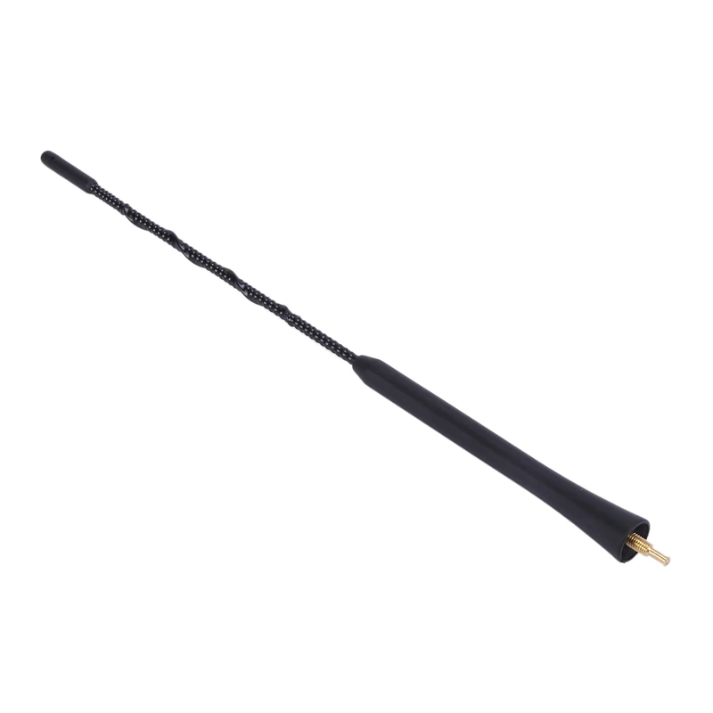 30 Cm Short Rod Antenna for Seat Ibiza 6L 6J Leon 1M 1P Skoda Altea 5P antenna rubber seal antenna mount clamp