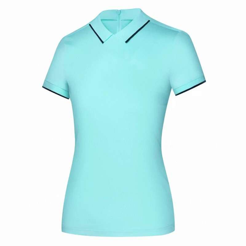 

Женская быстросохнущая рубашка-поло с коротким рукавом