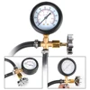Gasoline Pressure Gauge Meter 0-100PSI Quick Connected Fuel Pump Pressure Gauge Tester for Car Truck Gasoline 5