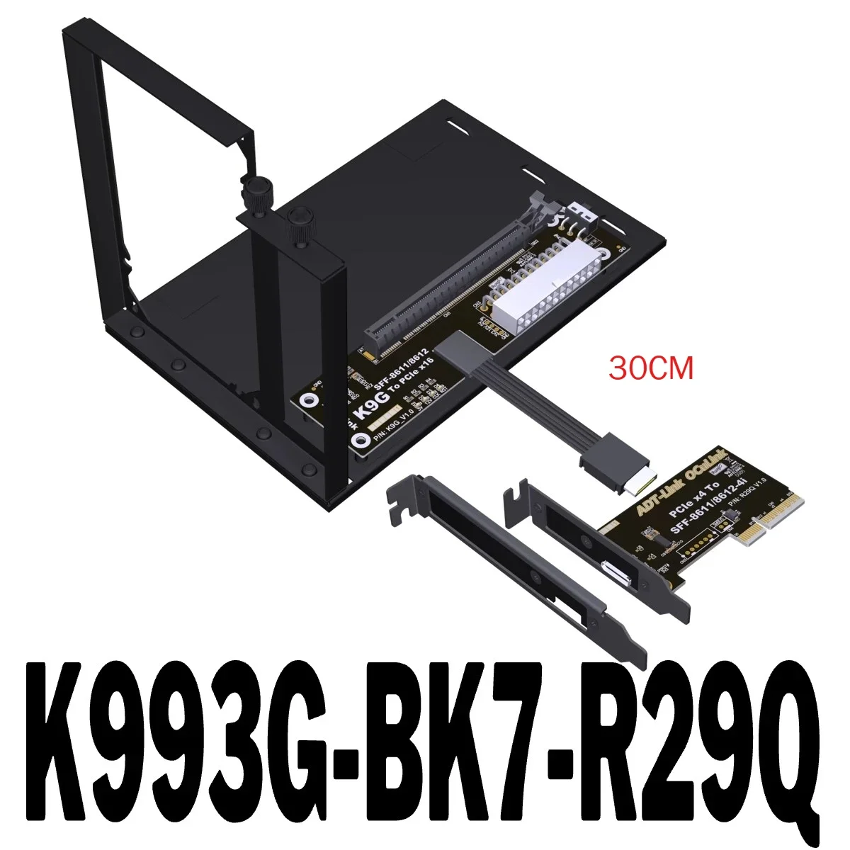 Brand eGPU OCuLink GPU Dock PCIe 4.0 / 5.0 High Speed PC Notebook