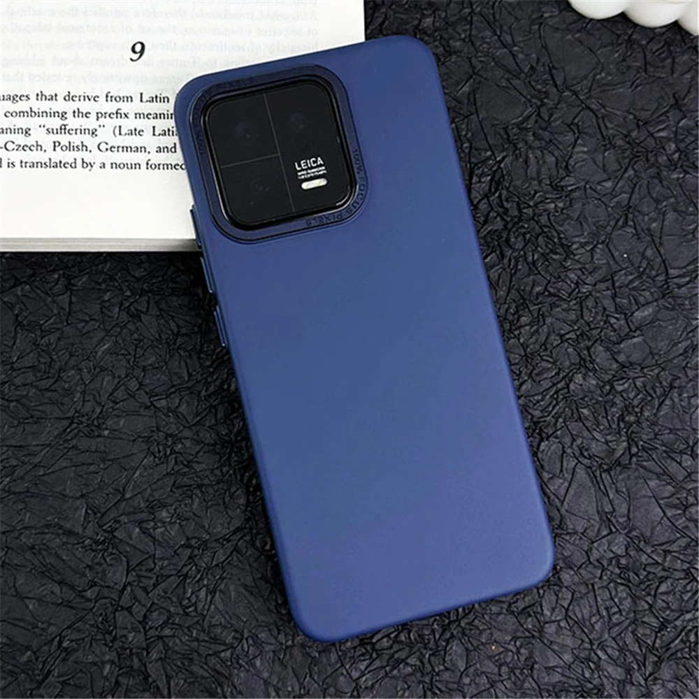 Luxury Matte Solid Color Shockproof Phone Case with Slim Metal Camera Protection