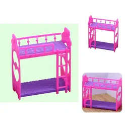 Jouet intéressant pour enfants, pratique à ranger, maison de jeu Anti déformation, Mini lit pour filles, jouet de maison de jeu 