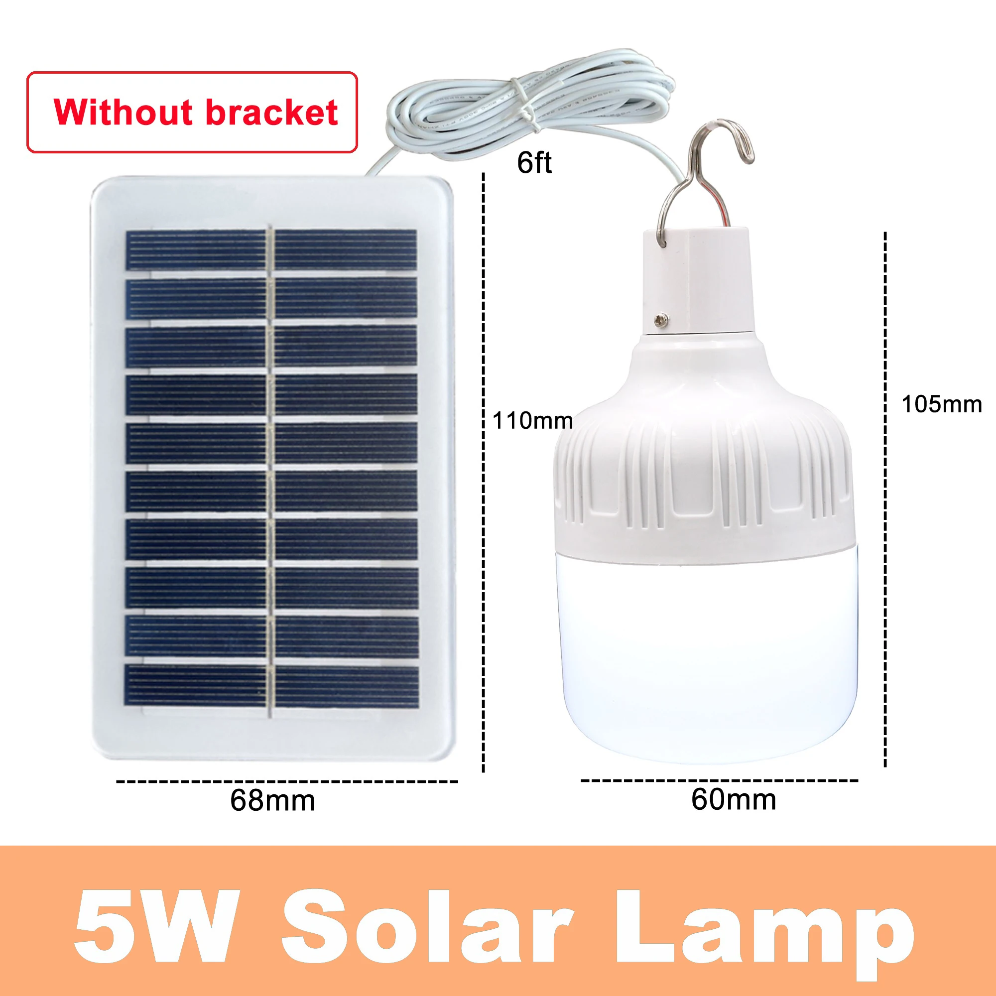 solar powered led wall light 5W 7W 9W Portable LED Solar Lamp Charged Solar Energy Light Panel Powered Emergency Bulb For Outdoor Garden Camping Tent Fishing solar porch light Solar Lamps