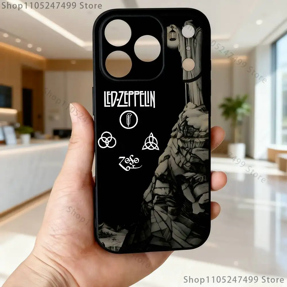 Sleek TPU Protective Phone Case with Enhanced LED Design