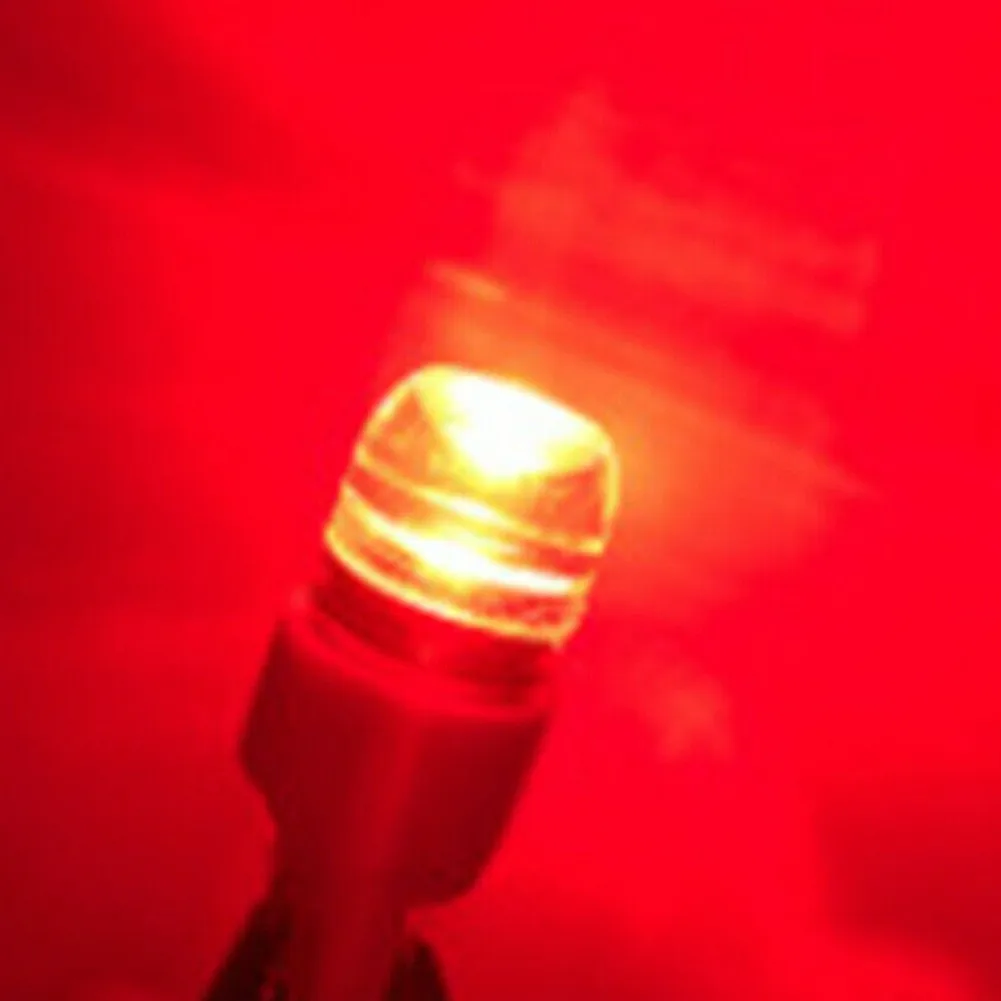 

2x 3157 Red LED Strobe Flashing Blinking Brake Tail Light/Parking Bulbs For Car 1000K Red High Quality Car Lights