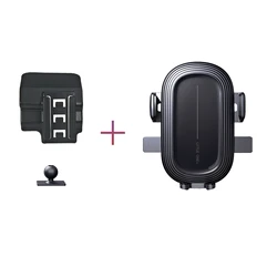 Enhanced Magnetic Wireless Charging Car Phone Holder with MagSafe Support (Base and holder 2)