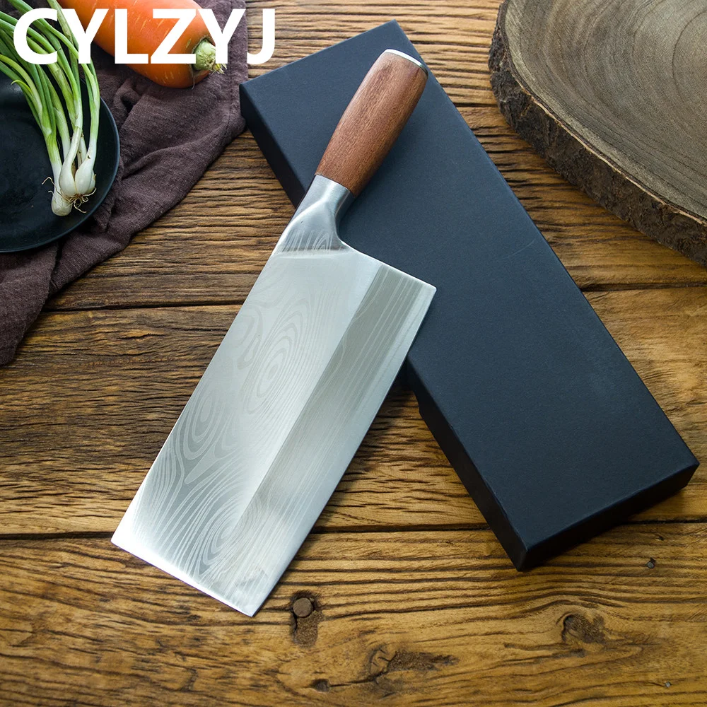 Handcrafted Chinese Kitchen Knife - High-Carbon Clad Steel - Precision and  Durability – Cleaver-Market