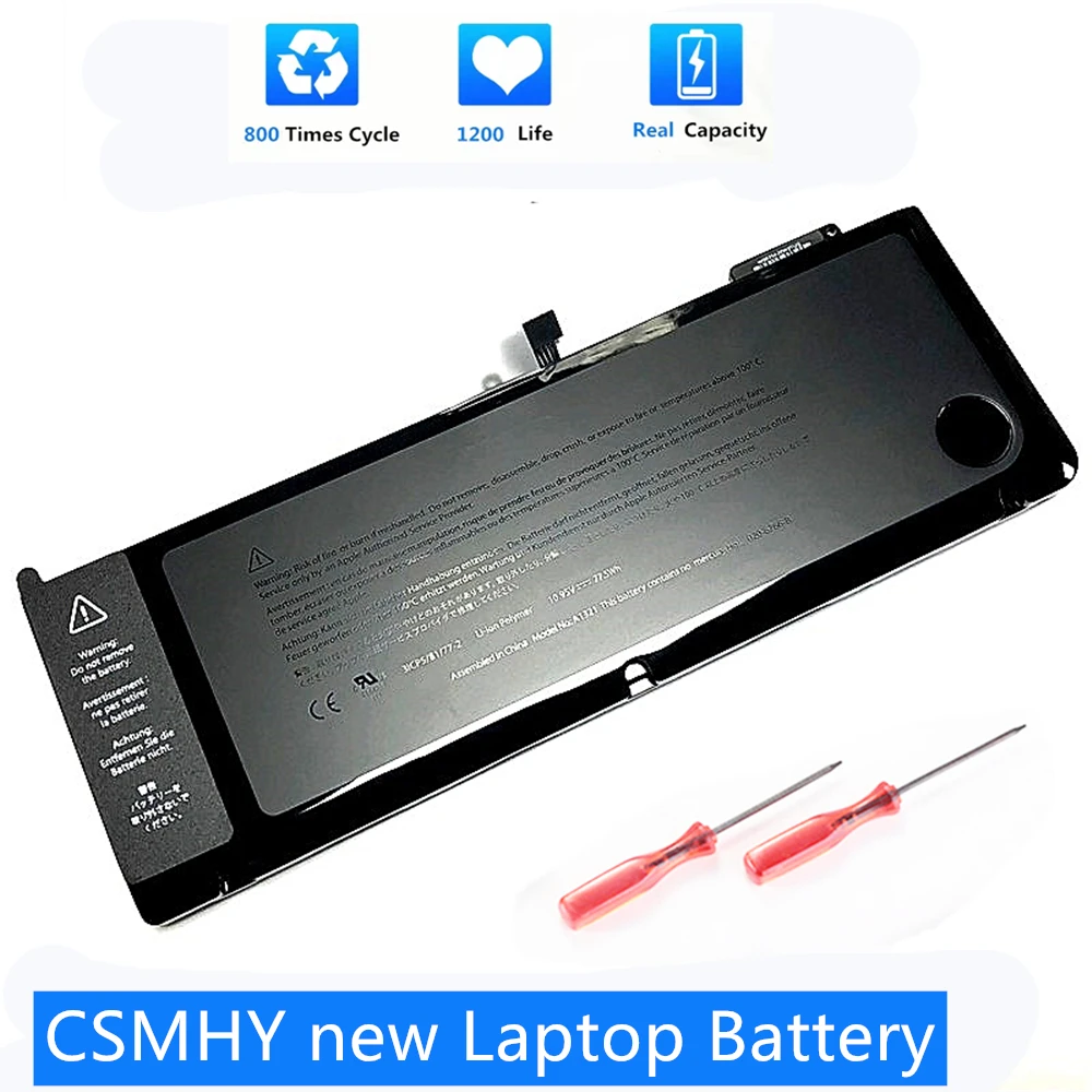 

CSMHY Original New A1321 Battery for Apple MacBook Pro 15" A1286 2009 2010 Version 020-6380-A MC118LL/A MC372 MC371 MB985 MB986