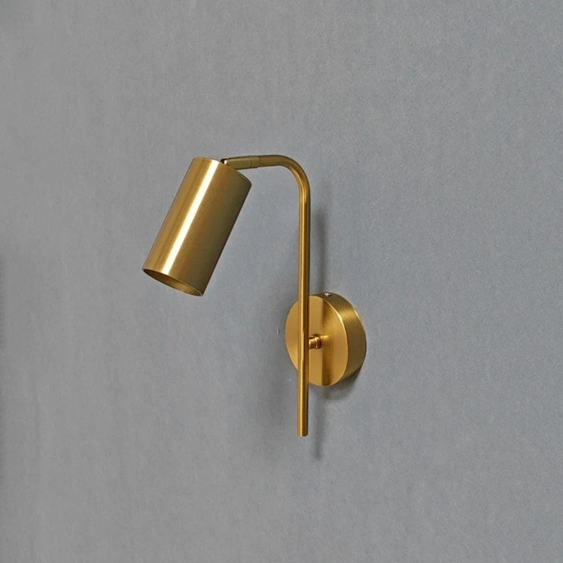 Description Picture 5 of itemNordic Bedroom Bedside Wall Lamps Golden Ones Rotatable LED Reading Wall Lamp Modern Minimalist Creative Adjustable Wall Lights