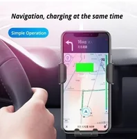 C5 Car Holder For Phone Multi-function Mobile Phone Holder Gravity Bracket Sun Visor Mirror Dashboard GPS Smartphone For iPhone 4