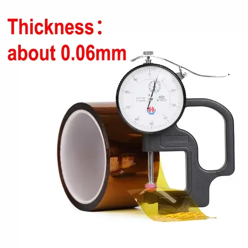 3-100mm High Temperature Heat BGA Tape Gold Thermal Insulation Electronics Board Protection Polyimide Adhesive Insulating Tapes - Image 3
