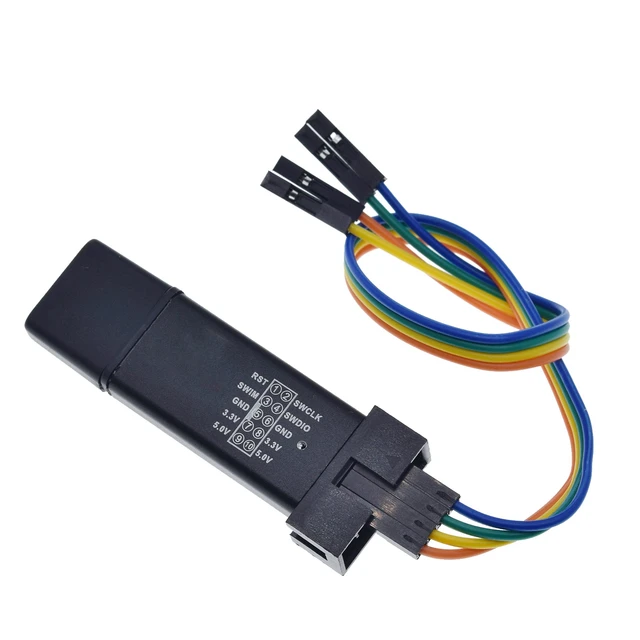 TZT 1/5 шт. ST LINK Stlink ST-Link V2 Mini STM8 STM32 симулятор загрузка программист программирование с крышкой A41 для arduino 5