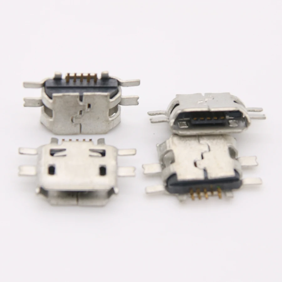 100 Pz Mini Micro Usb Dati Di Ricarica Porta Jack Presa Del Connettore, Spina Coda Per Nokia N97 N8 E52 E55