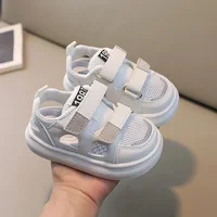 New Summer Breathable Mesh Shoes Children Sport Shoes Boys Girls Hollow Out Skate Cool Fashion Baby Children Sandals 4