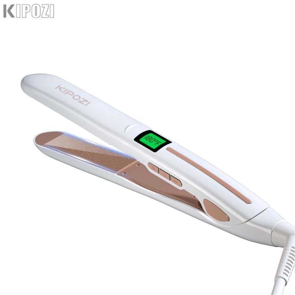 KIPOZI Professional Titanium Flat Iron Hair Straightener