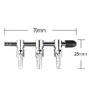 1-8 Way Air Splitter Valve Aquarium Fish Tank Air Pump Flow Splitter Distributor Pump Valve Tap Lever Control Switch Valve 6